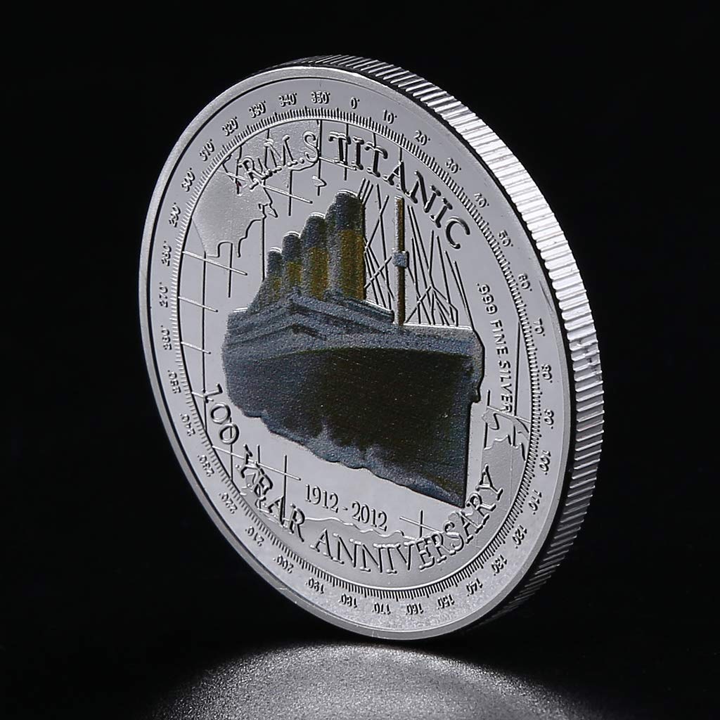 Amazon.com: 100 Year Anniversary Titanic Plated Commemorative Coin